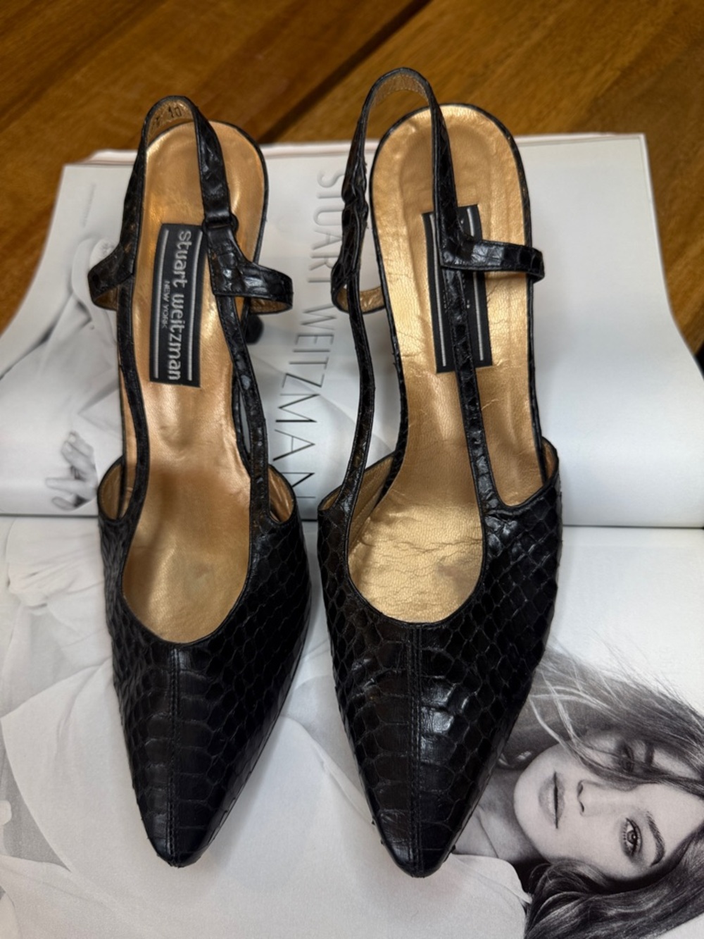 Stuart Weitzman Pointed-Toe Heels - Picture 5 of 13